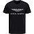 T-Shirt, ASTON MARTIN, Baumwolle, schwarz - schwarz