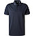 Polo-Shirt, Baumwoll-Piqué, marine - marine