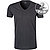 T-Shirts, Body Fit, Baumwolle, marine - marine