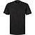 T-Shirt, Regular Fit, Baumwolle, Extra lang, schwarz - schwarz