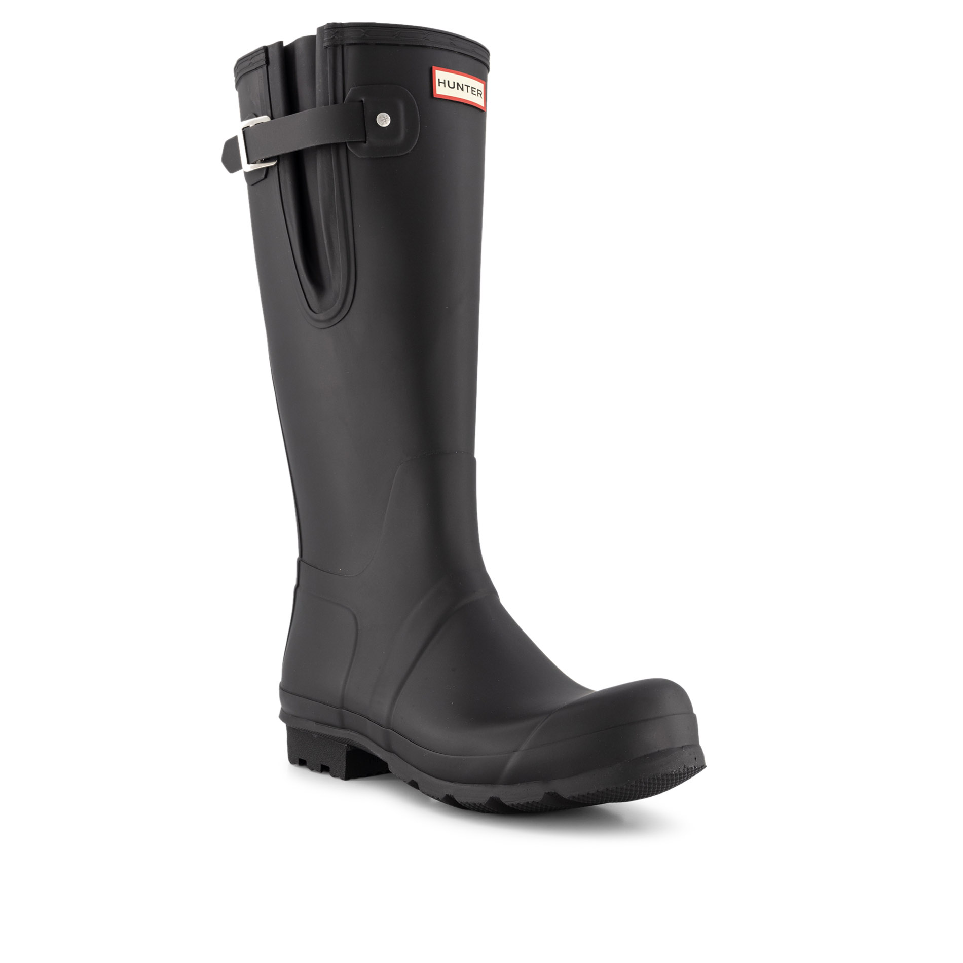 HUNTER Herren Gummistiefel grau Gummi