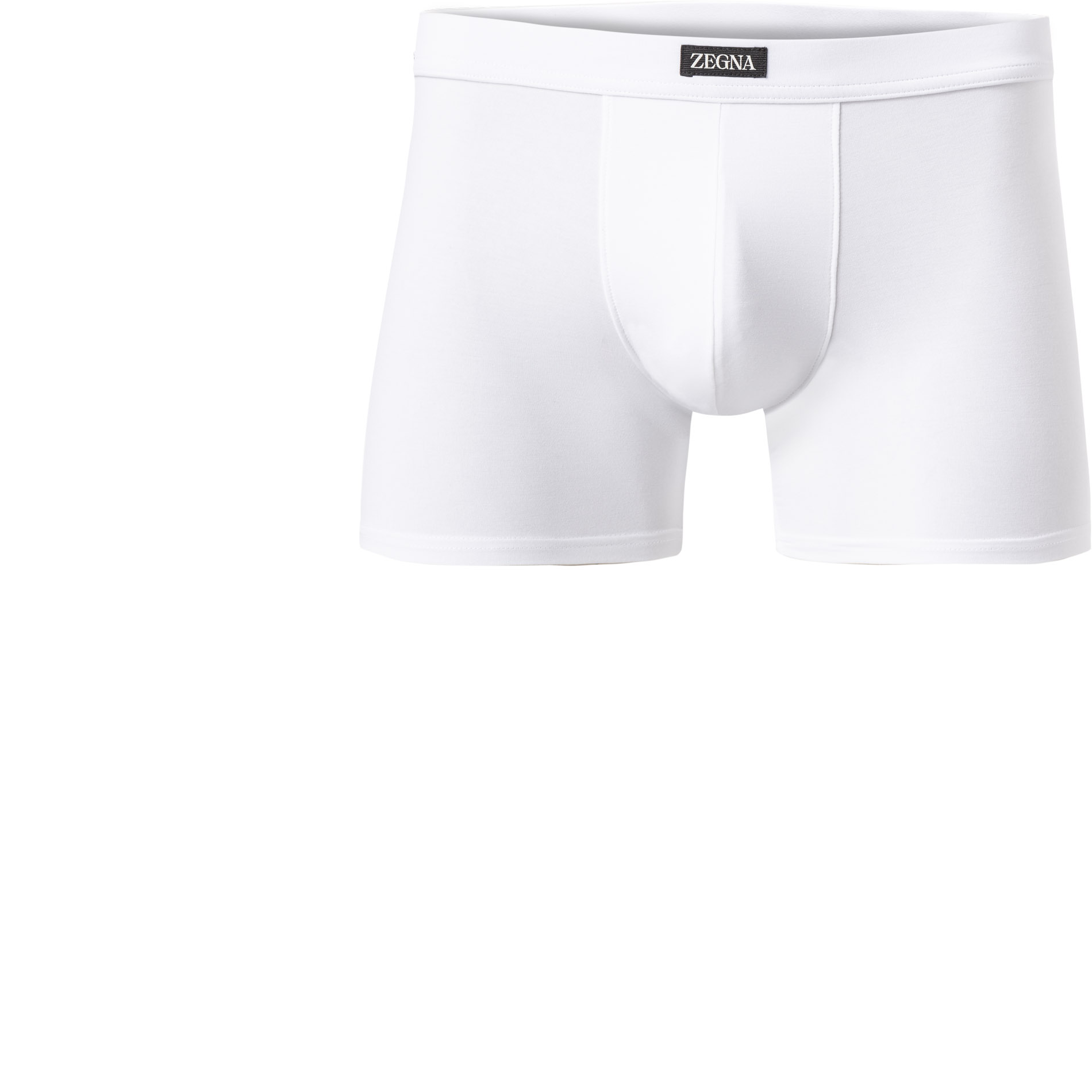 Ermenegildo Zegna Herren Unterwäsche weiß Viskose unifarben