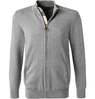 Barbour Cardigan Pima grey MKN1453GY52 Image 0