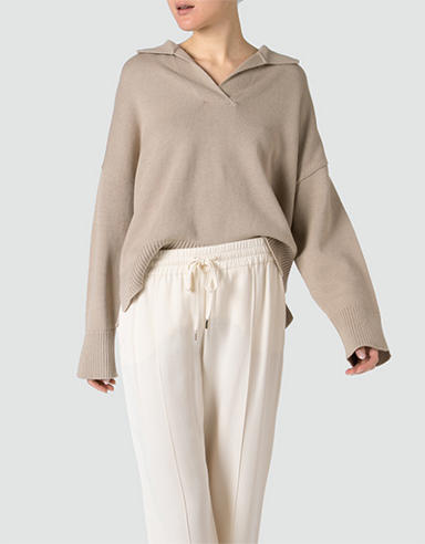 Pullover mit Kragen