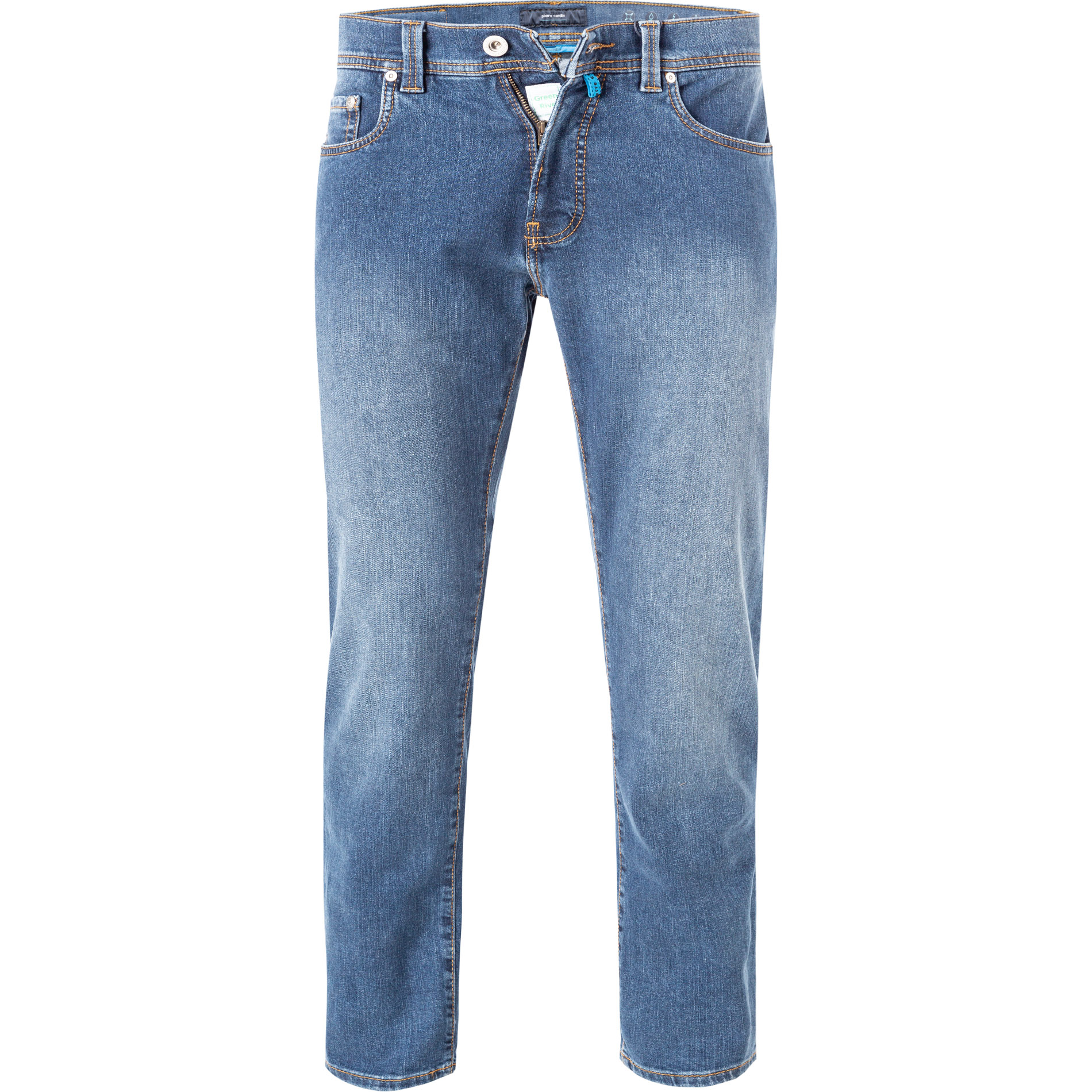 Pierre Cardin Herren Jeans blau Baumwoll-Stretch