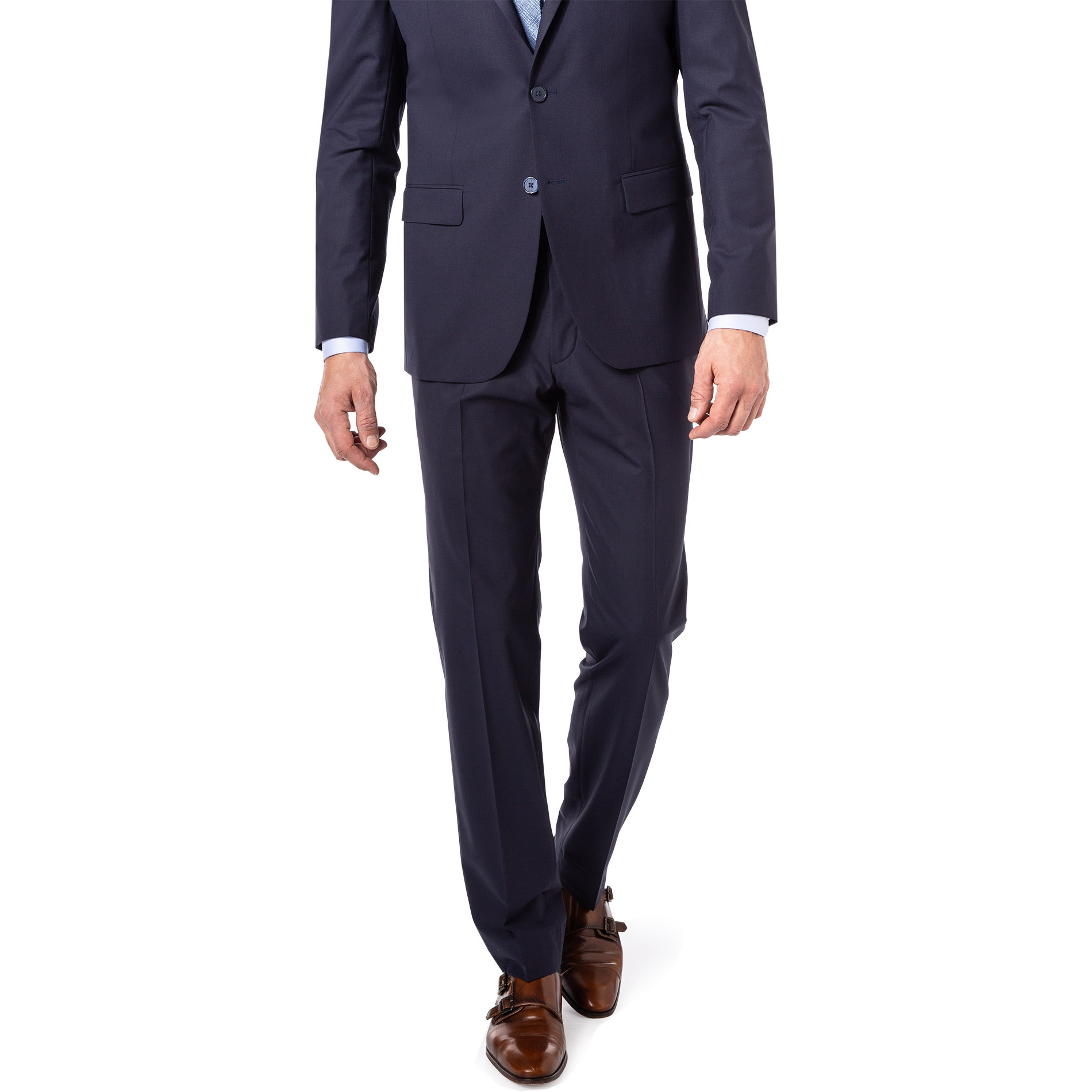 HECHTER PARIS Herren Hose blau