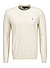 Pullover, Slim Fit, Baumwolle, creme - creme