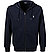 Sweatjacke, Baumwolle, navy - navy