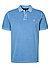 Polo-Shirt, Regular Fit, Bio Baumwoll-Piqué, azurblau - azurblau