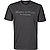 T-Shirt, Regular Fit, Bio Baumwolle, asphalt - asphalt