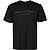 T-Shirt, Regular Fit, Bio Baumwolle, schwarz - schwarz