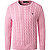 Pullover, Baumwolle, rosa - pink