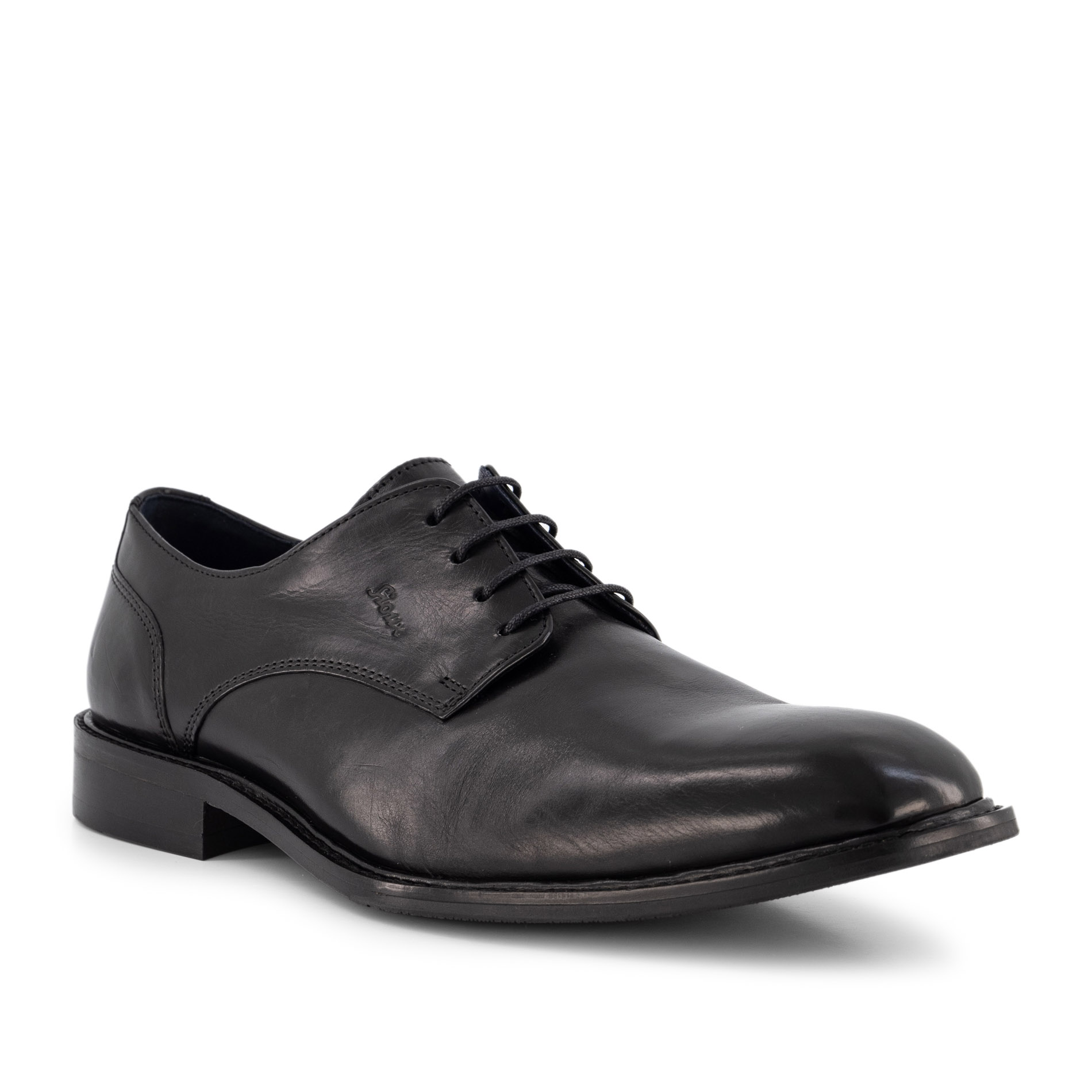 Sioux Herren Derby schwarz Glattleder