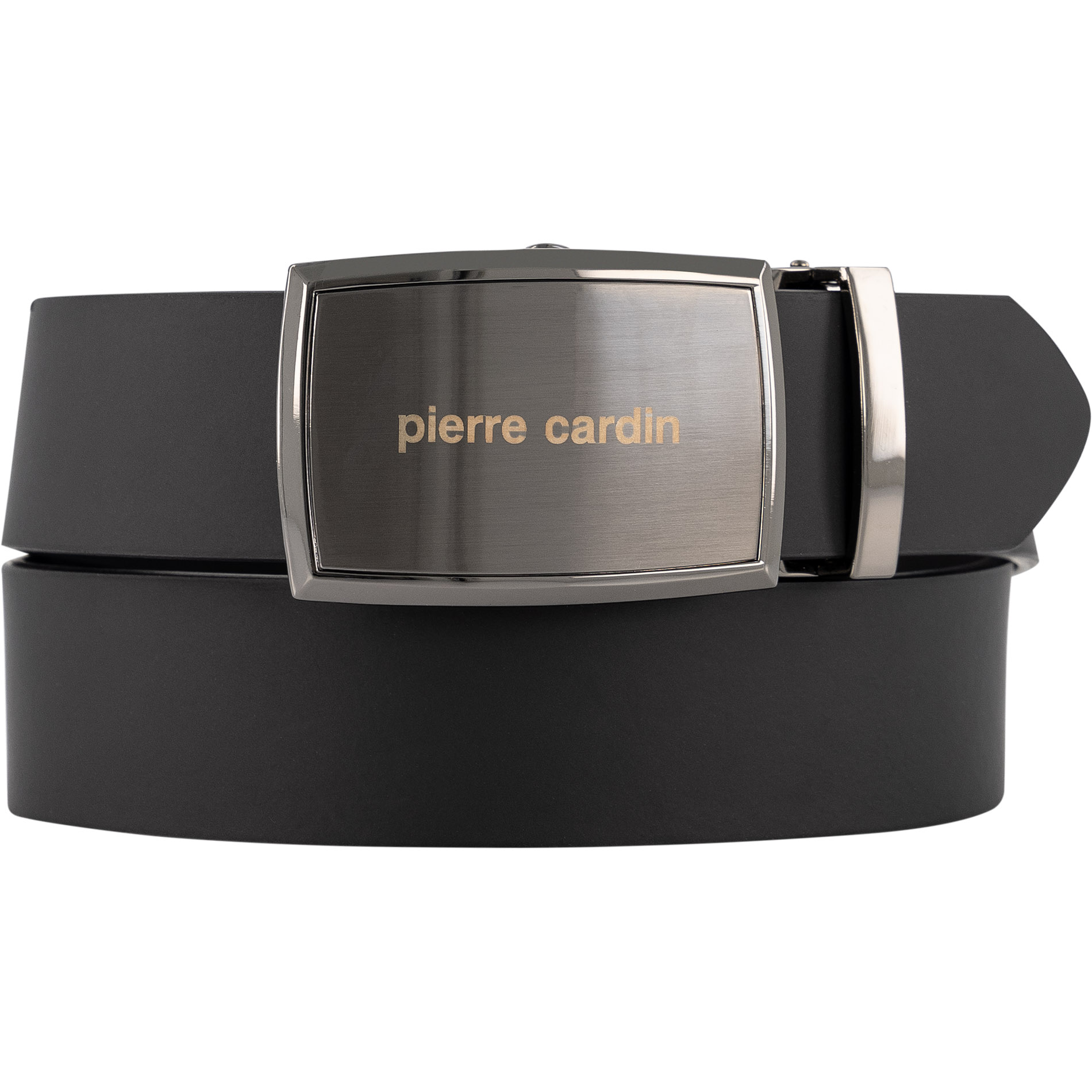 Pierre Cardin Herren Gürtel schwarz