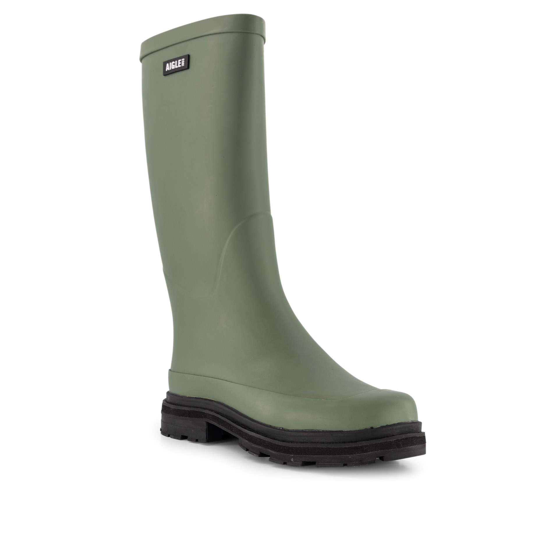 Aigle Herren Gummistiefel grün Gummi