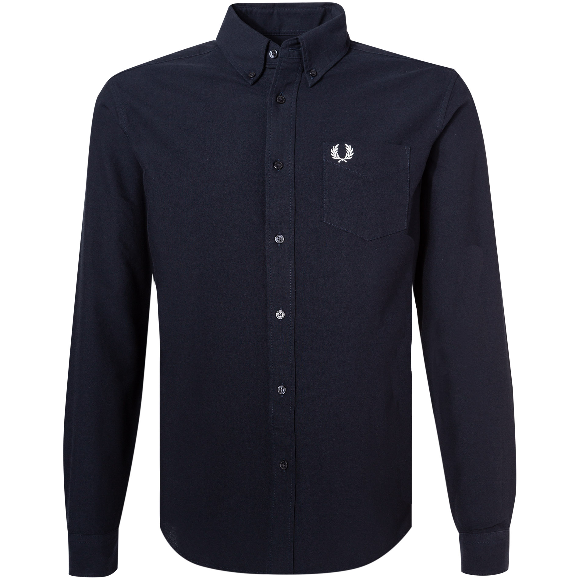 Fred Perry Herren Hemd Blau