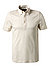 Polo-Shirt, Baumwoll-Piqué, creme meliert - creme