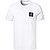 T-Shirt, Bio Baumwolle, weiß - weiß