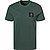 T-Shirt, Bio Baumwolle, dunkelgrün - dunkelgrün