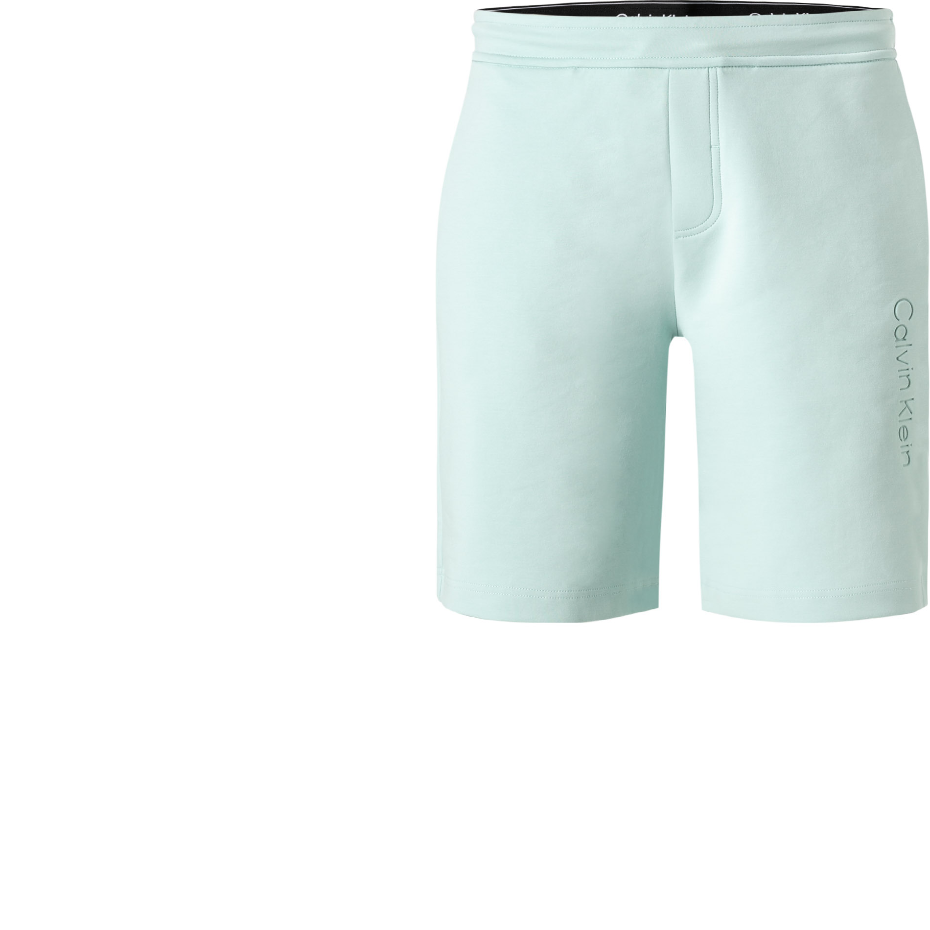 Calvin Klein Herren Sweatshorts grün Baumwolle