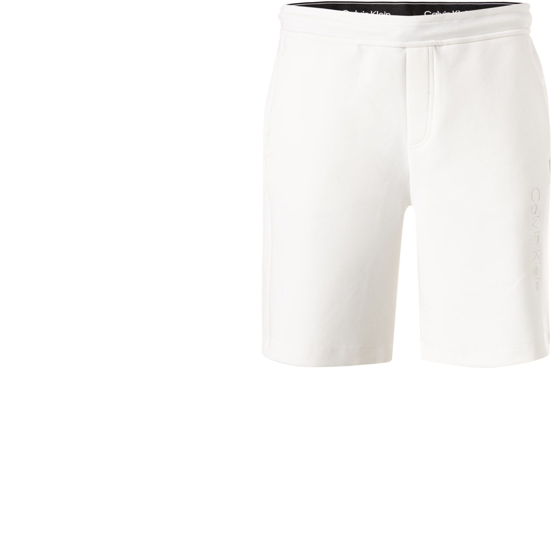 Calvin Klein Herren Sweatshorts weiß