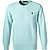 Pullover, Baumwolle, aqua - aqua