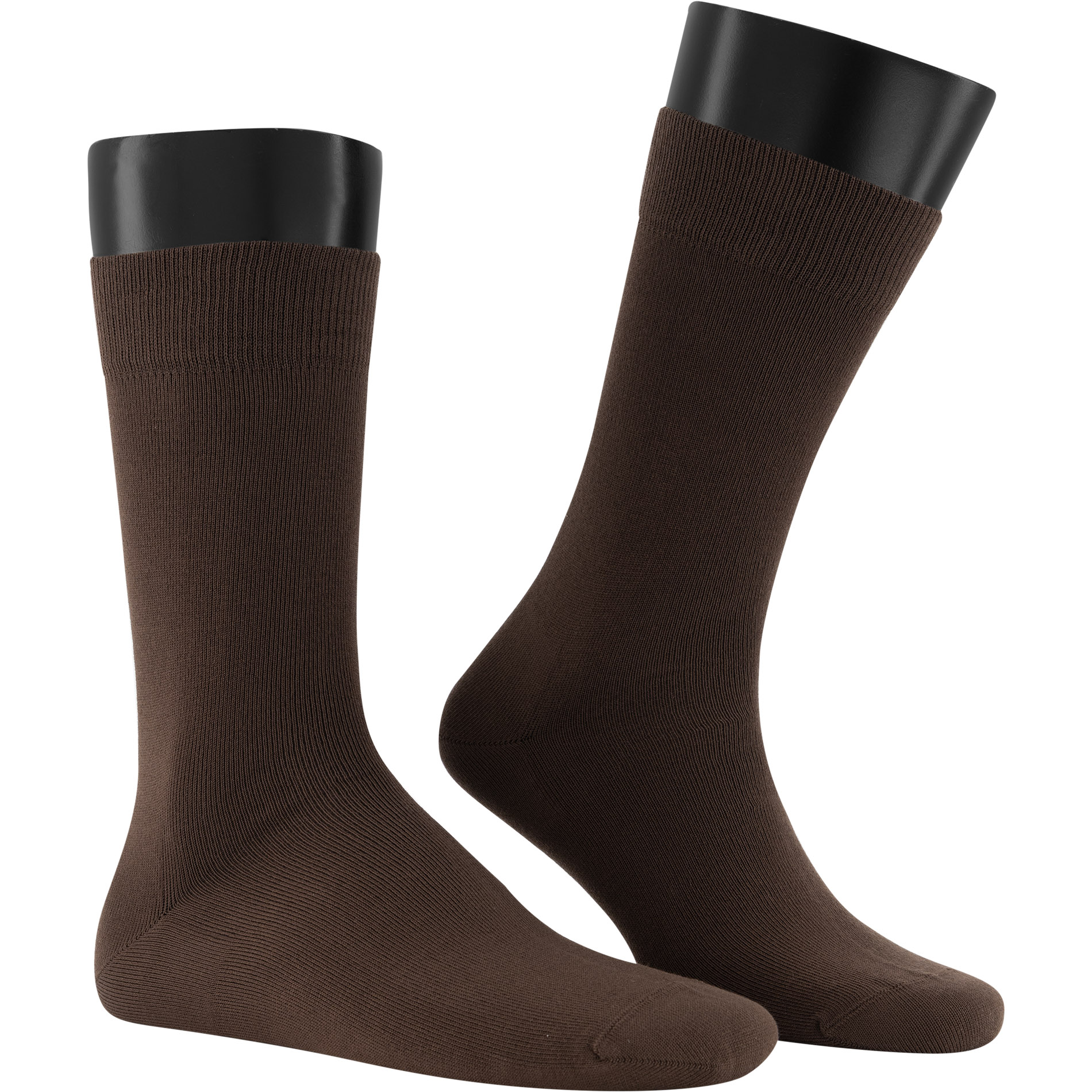 KUNERT Men Herren Socken braun Mikrofaser unifarben