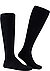 Kniestrümpfe, Baumwolle Stützklasse 3, nachtblau - nachtblau