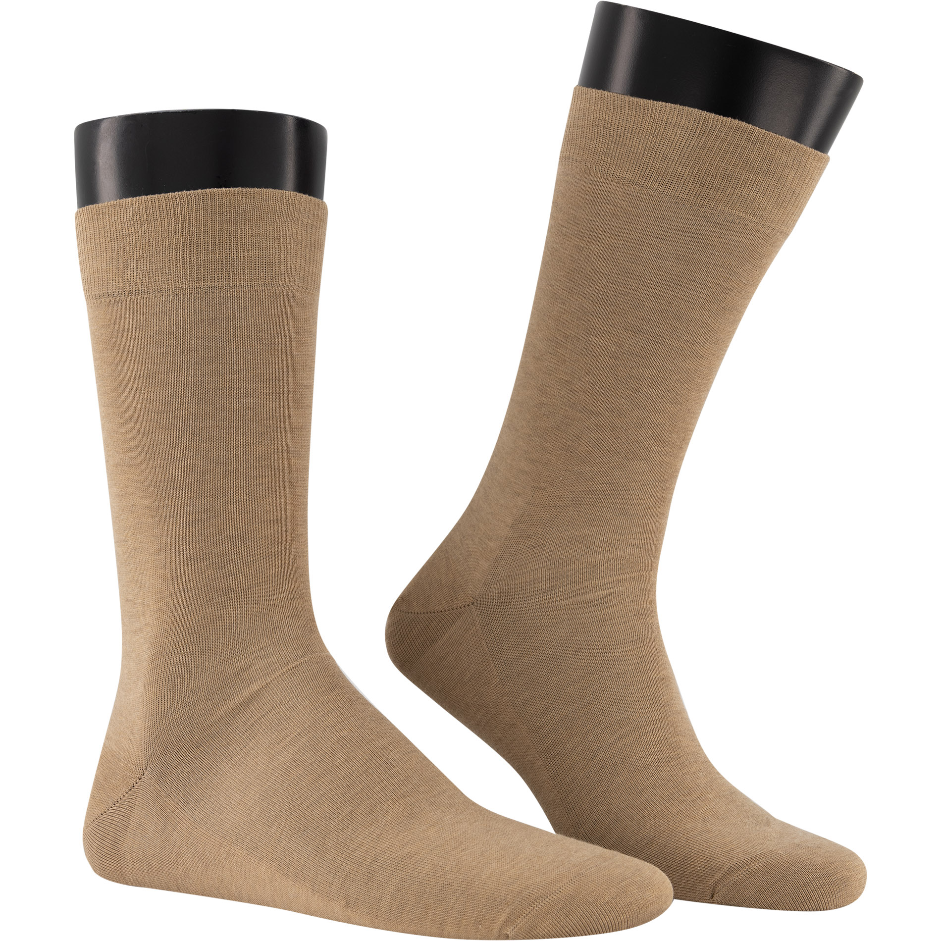 KUNERT Men Herren Socken beige Baumwolle unifarben