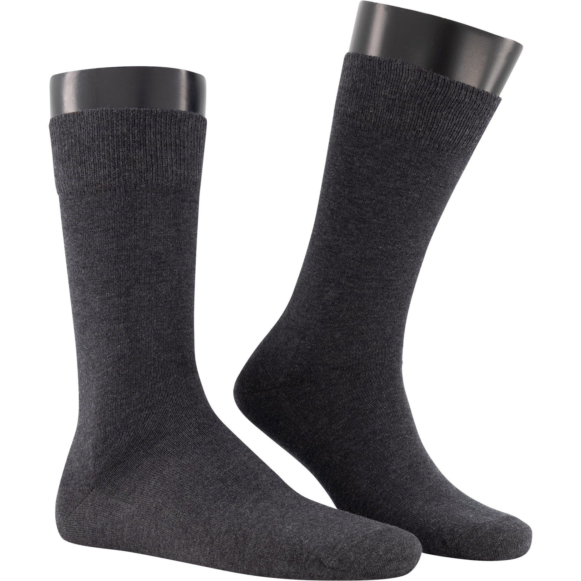 KUNERT Men Herren Socken grau Baumwolle meliert