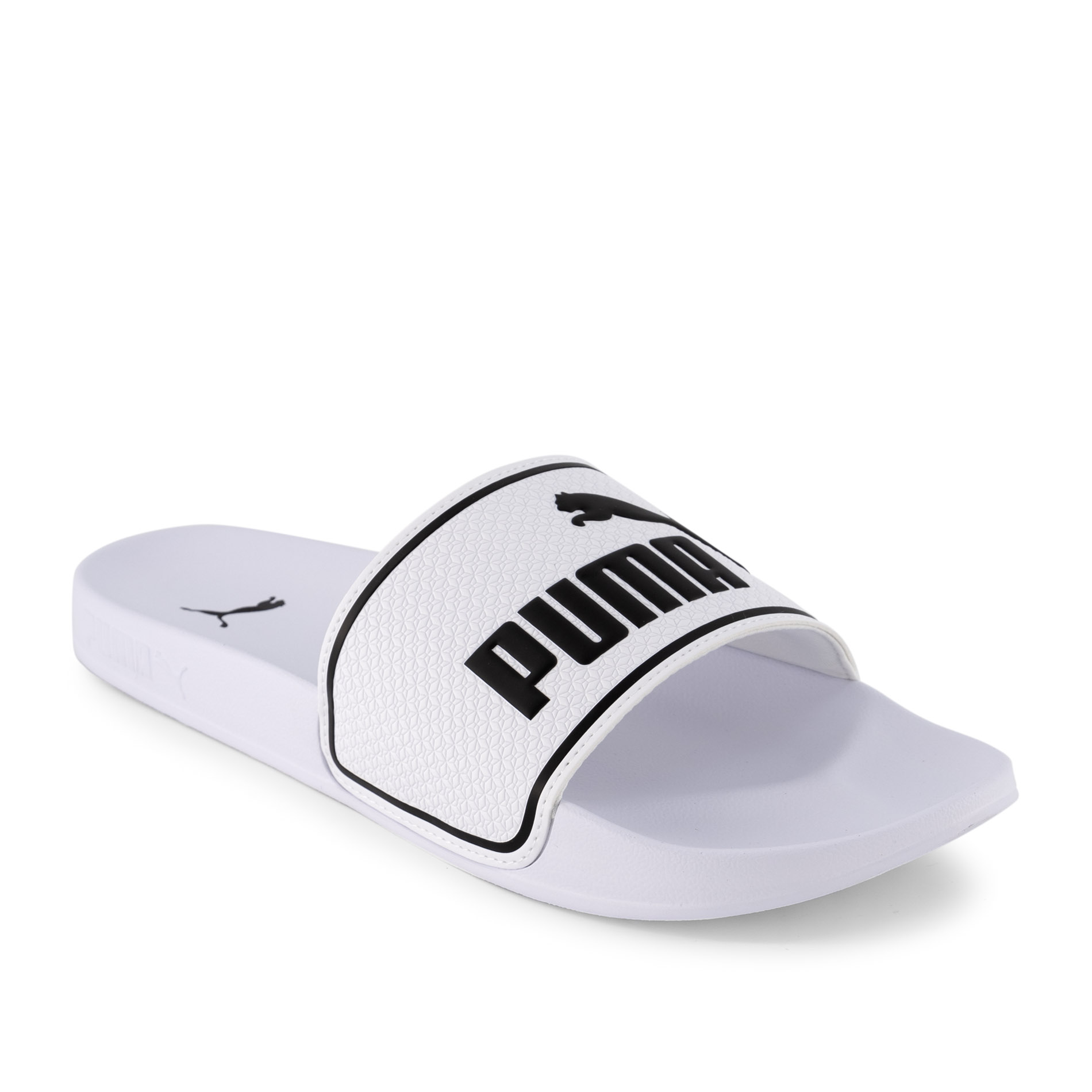 PUMA Herren Pantoletten weiß Gummi