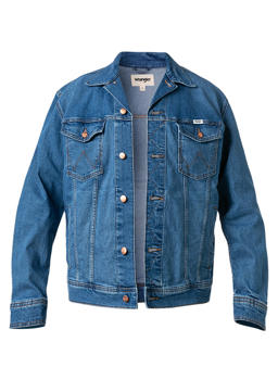 Stylingtipps Beschreibungsbild von Wrangler Jeansjacke blue eyes W459DNY96