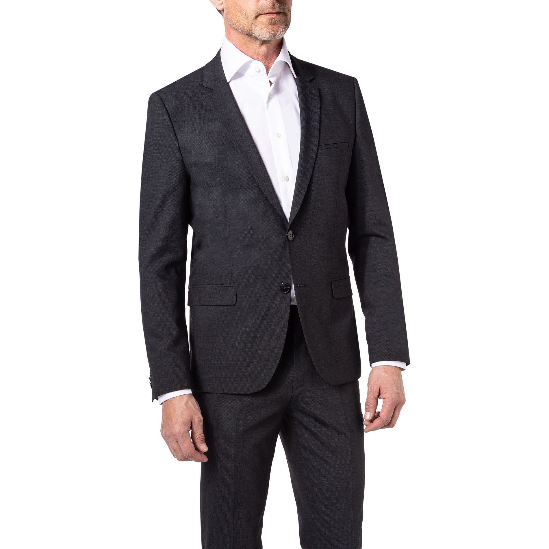 HUGO Herren Sakko blau Slim Fit