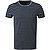 T-Shirt, Extra Slim Fit, Bio Baumwolle, marine-graublau gestreift - marineblau