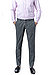 Hose Thiago, Modern Slim Fit, Baumwolle, dunkelgrau meliert - dunkelgrau