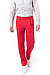 Bundfaltenhose Morello U, Classic Fit, Baumwolle, rot - rot