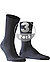 Serie Milano, Socke, Baumwolle, navy - dark navy