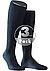Serie Milano, Kniestrümpfe, Baumwolle, navy - dark navy