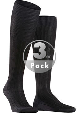 Stylingtipps Beschreibungsbild von Falke Kniestrumpf Milano 3er Pack 15683/3000