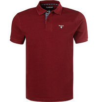 Barbour Tartan Pique-Polo wine MML0012RE65