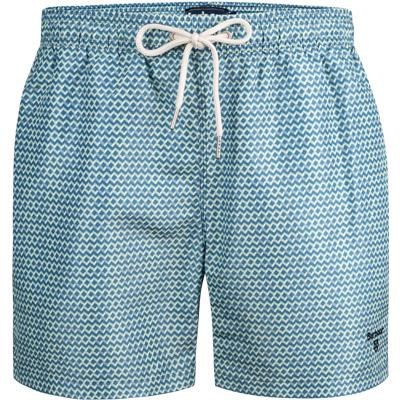 Barbour Badeshorts Geo force blue MSW0051BU27 Image 0