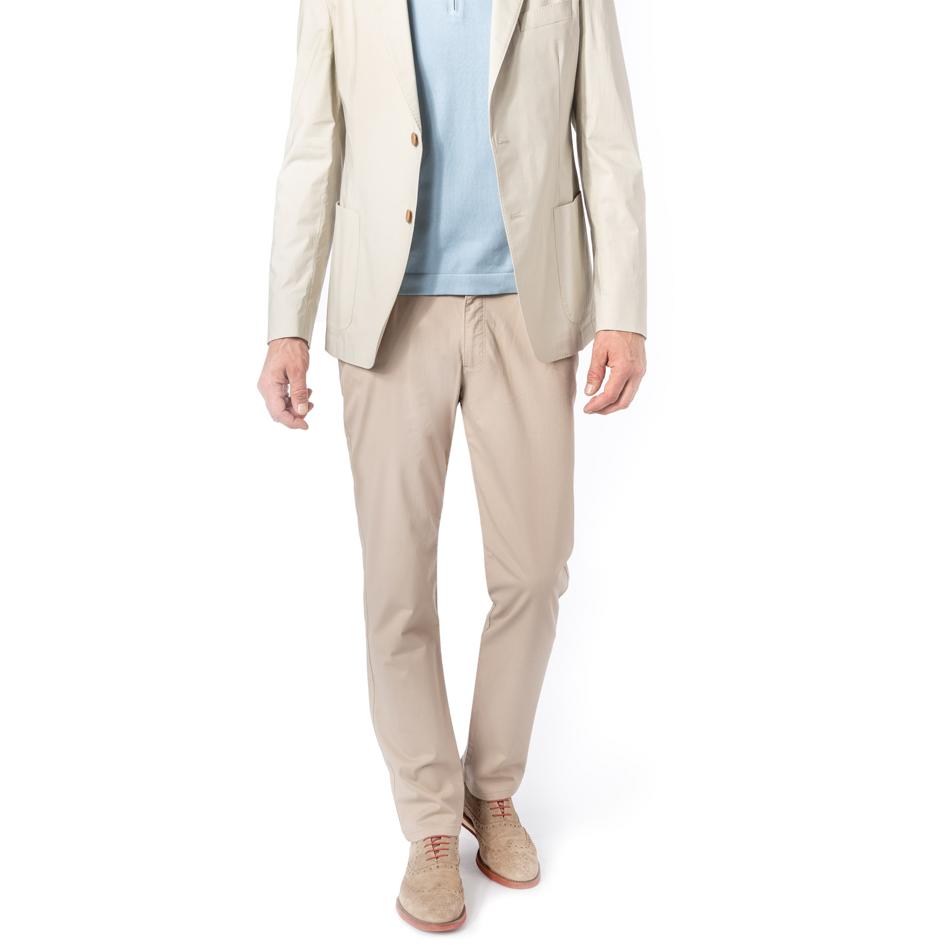 bugatti Herren Hose beige
