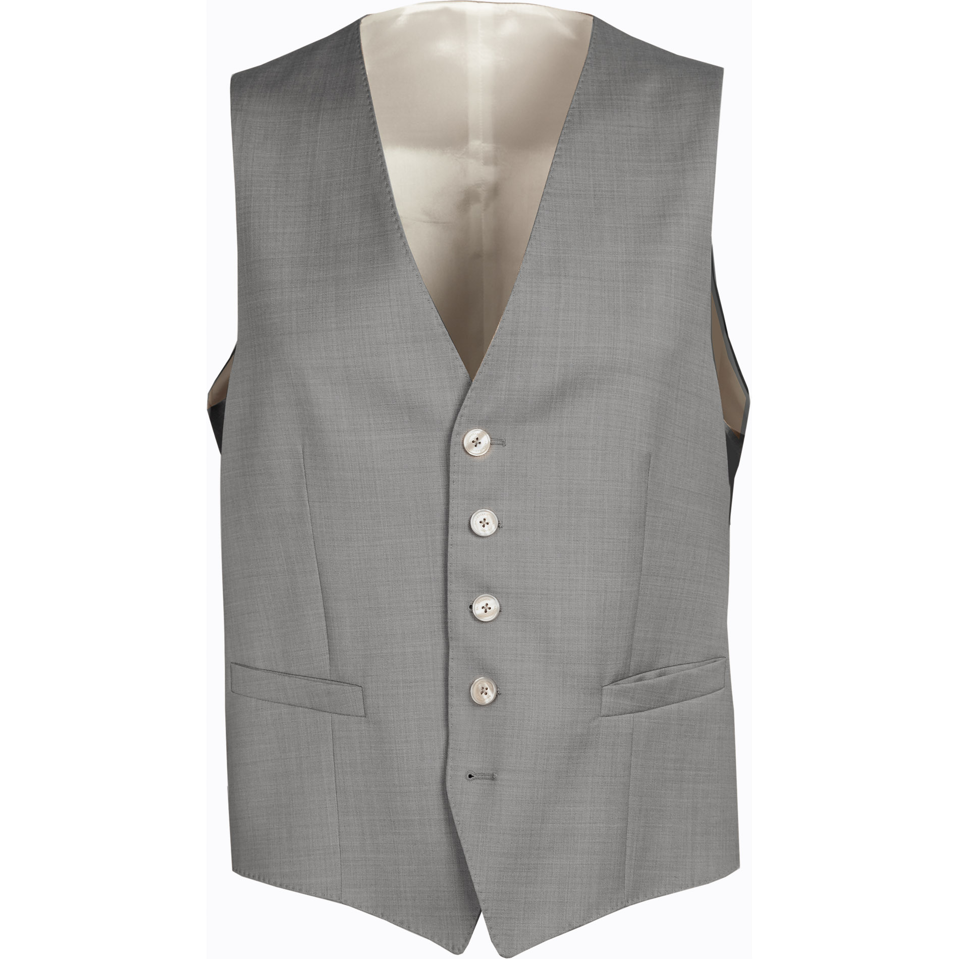 BALDESSARINI Herren Weste grau