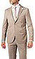Sakko, Slim Fit, Schurwolle, beige meliert - sand
