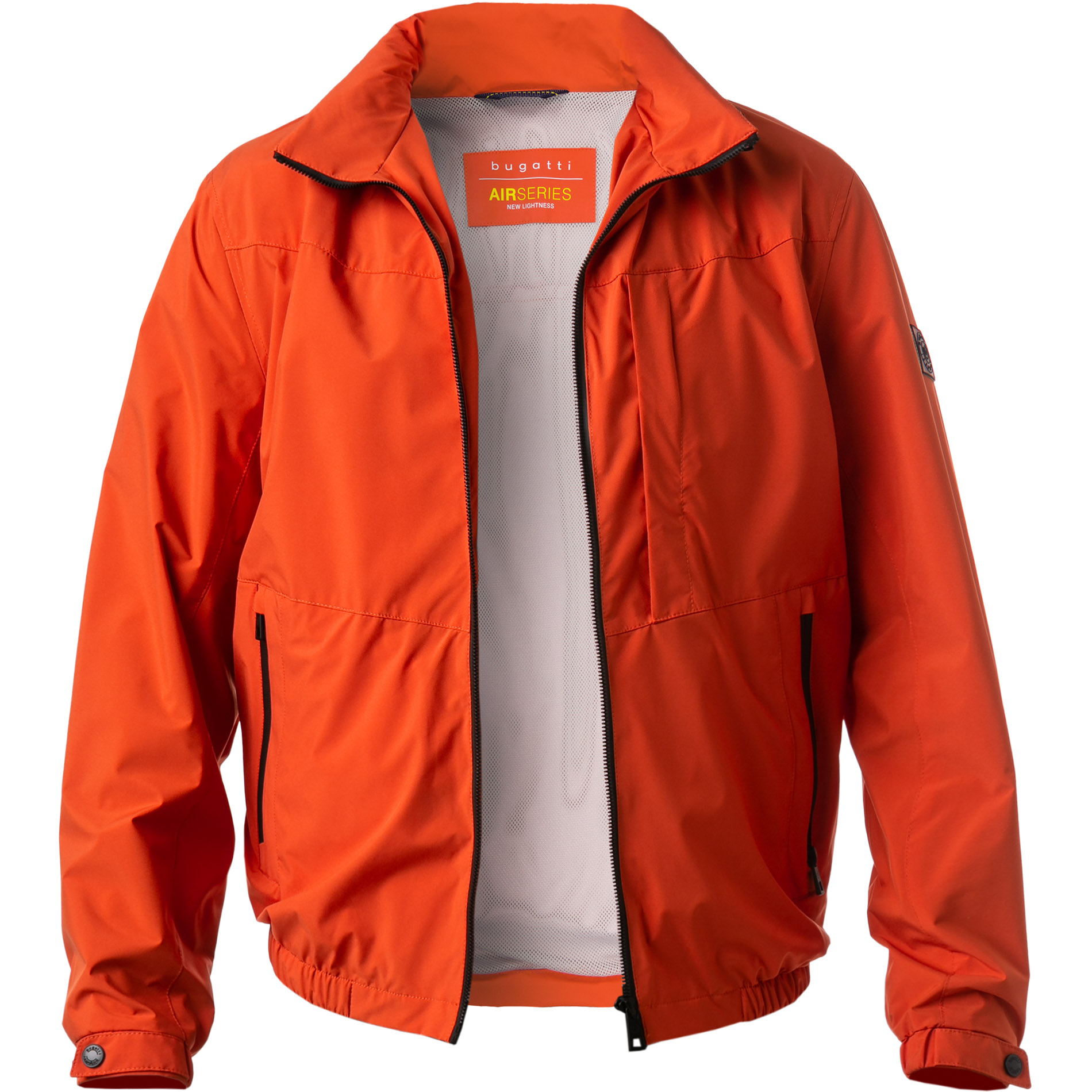bugatti Herren Jacke orange unifarben