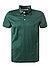 Polo-Shirt, Baumwoll-Jersey, dunkelgrün - dunkelgrün
