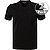 T-Shirts, Bio Baumwoll-Stretch, schwarz - schwarz