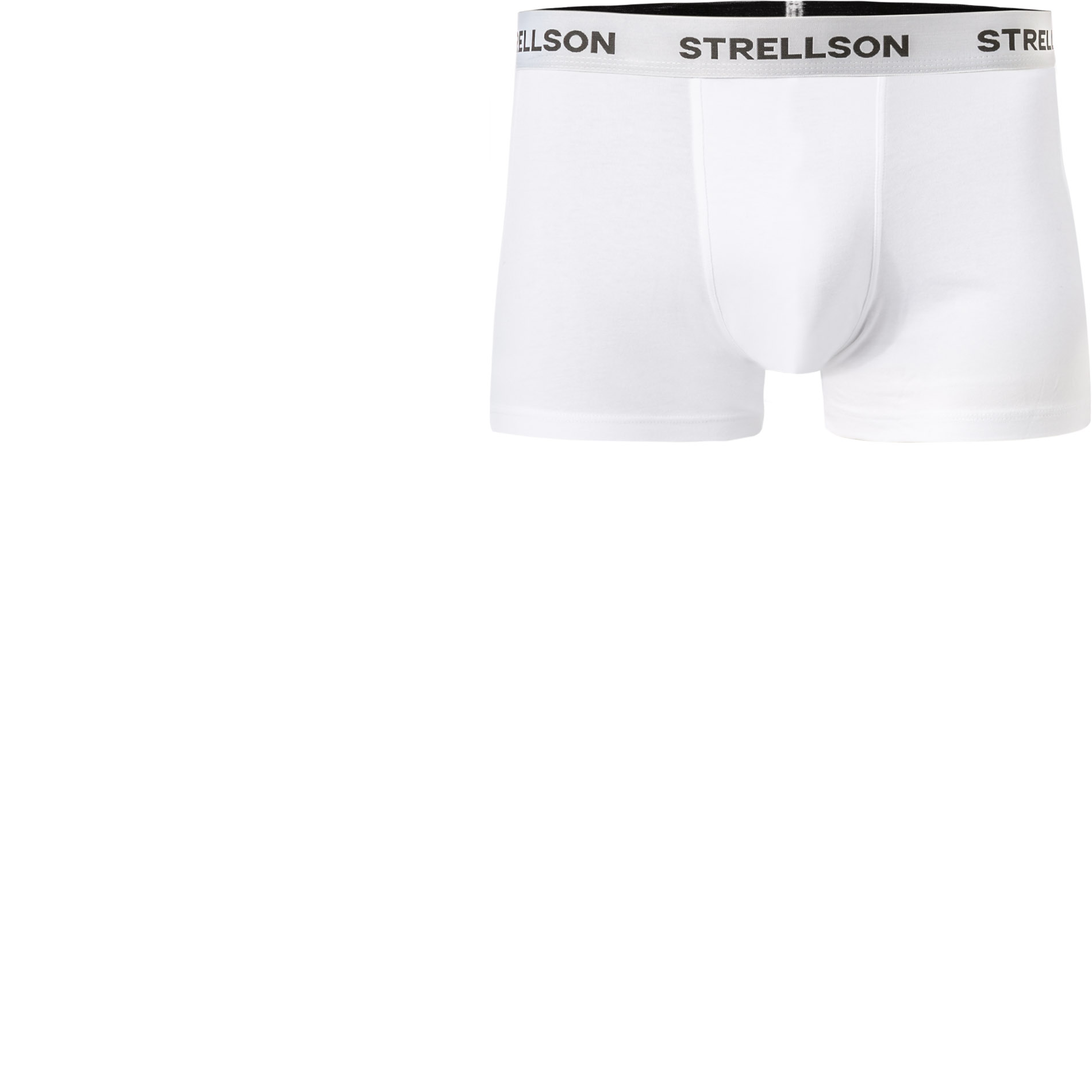 Strellson Herren Boxershorts weiß Baumwolle & Mix unifarben