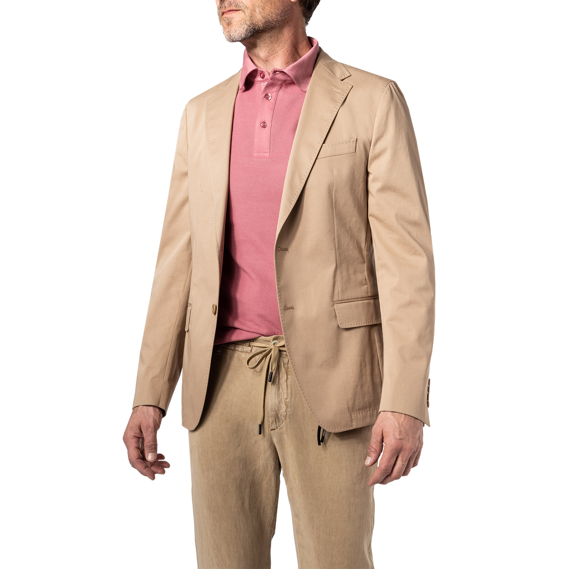 Strellson Herren Sakko beige Slim Fit