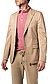 Sakko, Slim Fit, Baumwoll-Stretch ungefüttert, beige - beige